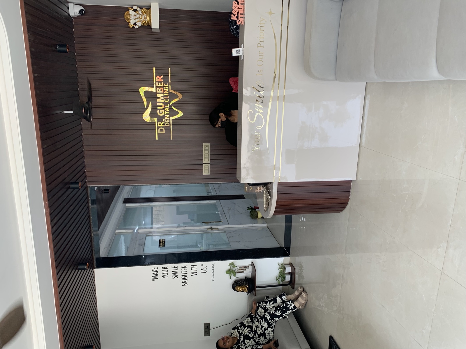 Waiting Lounge at Dr. Gumber Dental Clinic, Jaipur